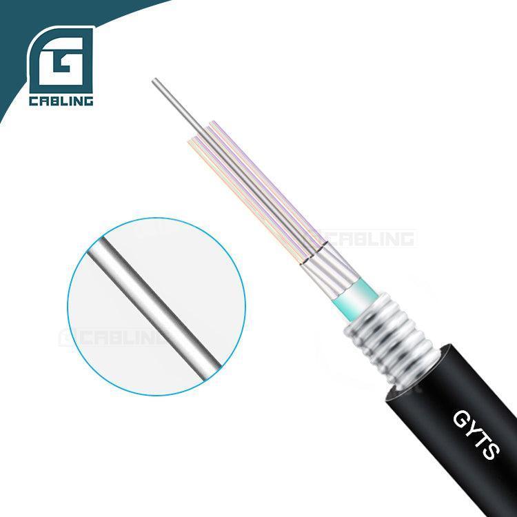 Gcabling laying optical fiber optic cable