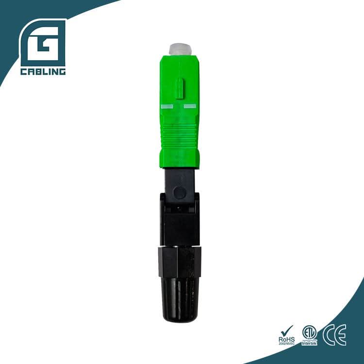 Gcabling SC APC UPC connectors of optical fiber SM fiber optic connector types - Gcabling