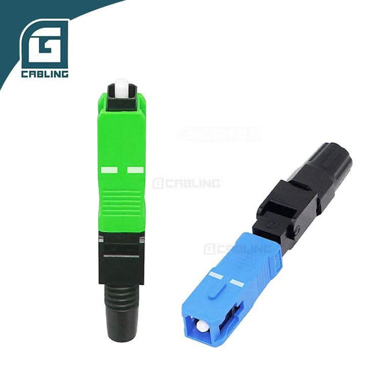 Gcabling SC APC UPC connectors of optical fiber SM fiber optic connector types - Gcabling