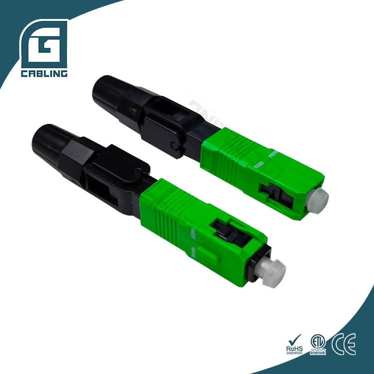 Gcabling SC APC UPC connectors of optical fiber SM fiber optic connector types - Gcabling