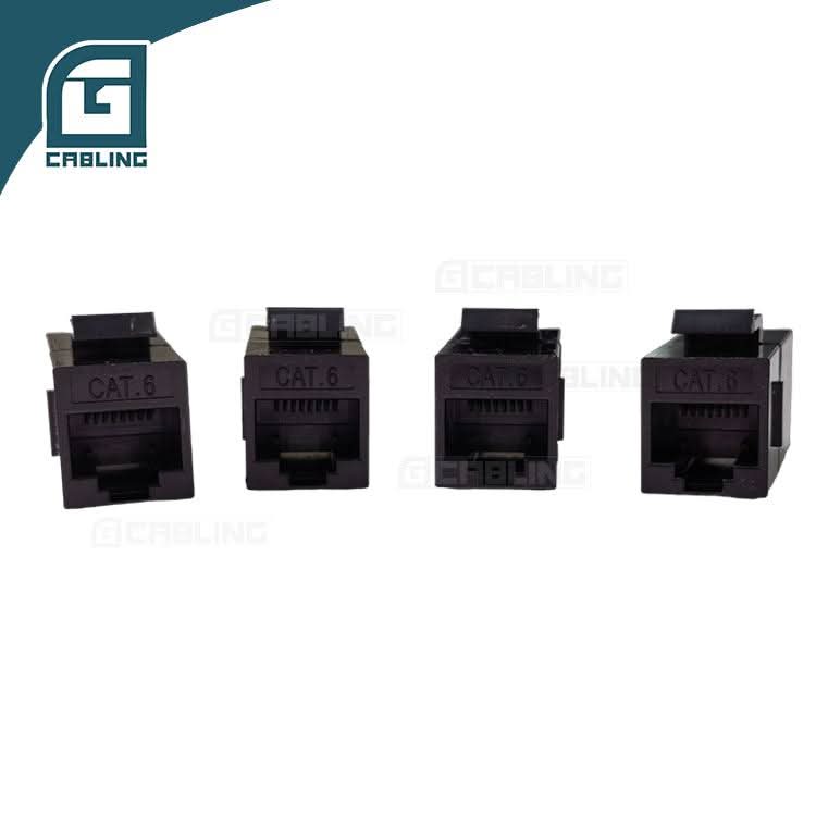 Gcabling ABS UTP Cat6 Female To Female RJ45 Cat6 keystone coupler - Gcabling