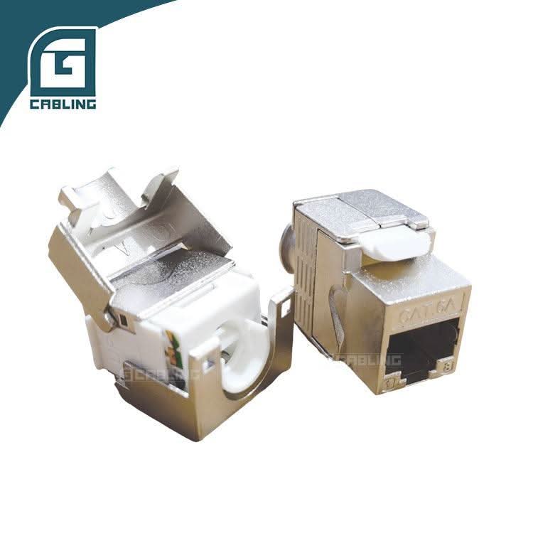 Gcabling jack keystone rj45 Cat 6 keystone jack Shielded Toolless Network Jack - Gcabling