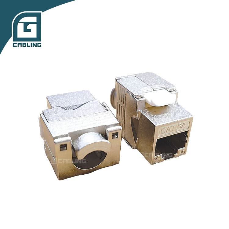 Gcabling jack keystone rj45 Cat 6 keystone jack Shielded Toolless Network Jack - Gcabling