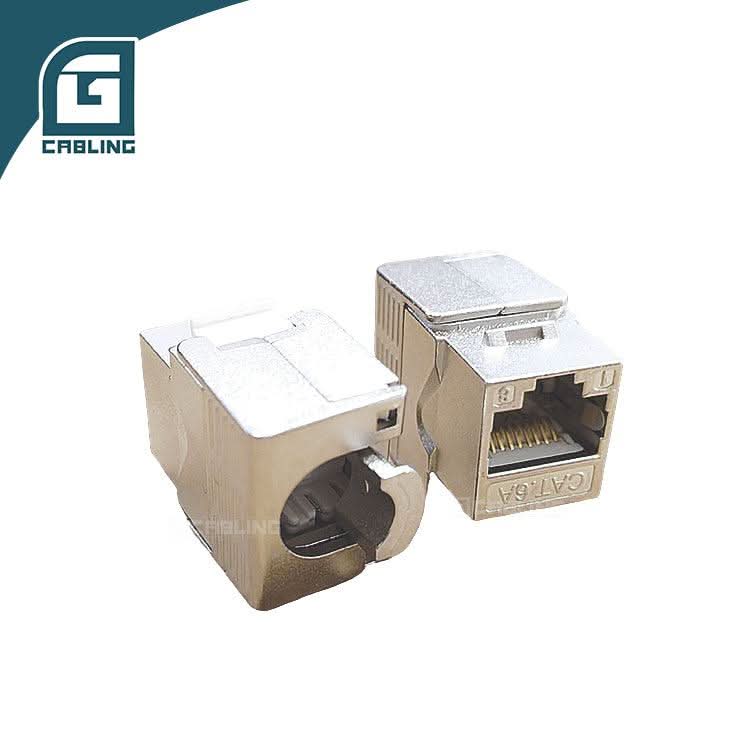 Gcabling jack keystone rj45 Cat 6 keystone jack Shielded Toolless Network Jack - Gcabling
