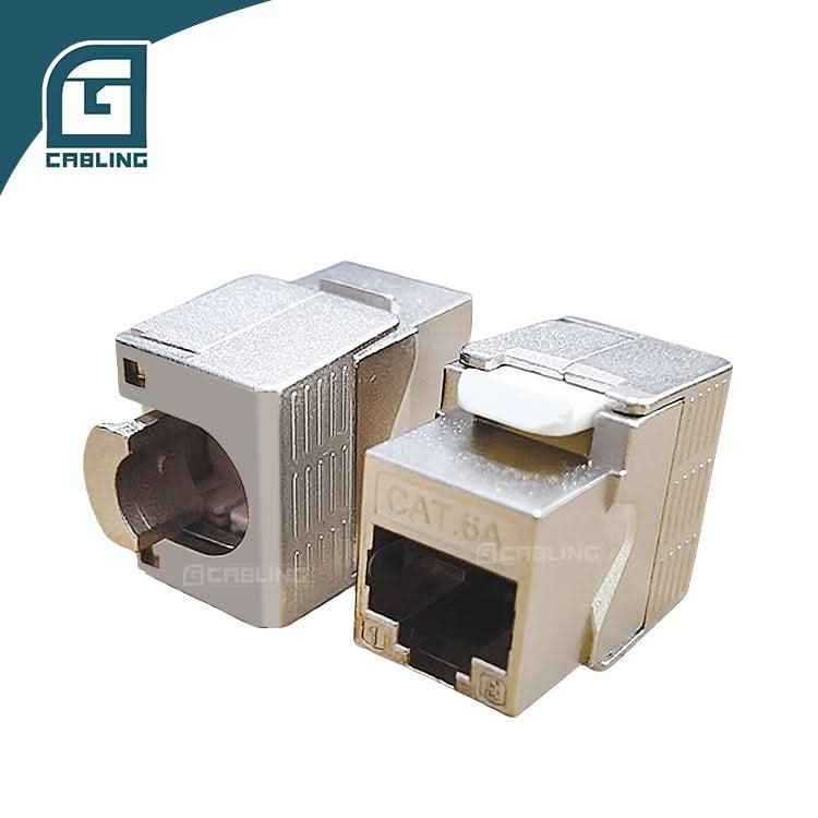 Gcabling jack keystone rj45 Cat 6 keystone jack Shielded Toolless Network Jack - Gcabling