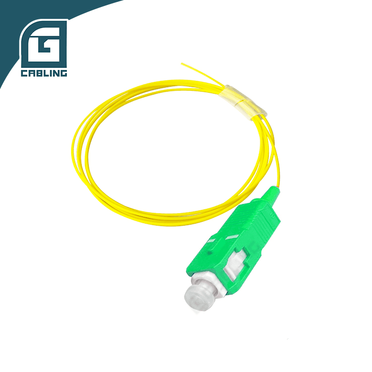 Gcabling sc apc single mode fiber optic pigtails what is a fiber pigtail - Gcabling