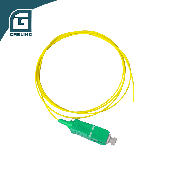 Gcabling sc apc single mode fiber optic pigtails what is a fiber pigtail - Gcabling