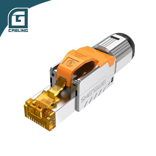 Gcabling Cat 8 rj45 toolless rj45 connector 8p8c rj45 ethernet Connector - Gcabling