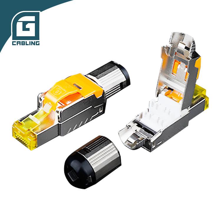 Gcabling Cat 8 rj45 toolless rj45 connector 8p8c rj45 ethernet Connector - Gcabling