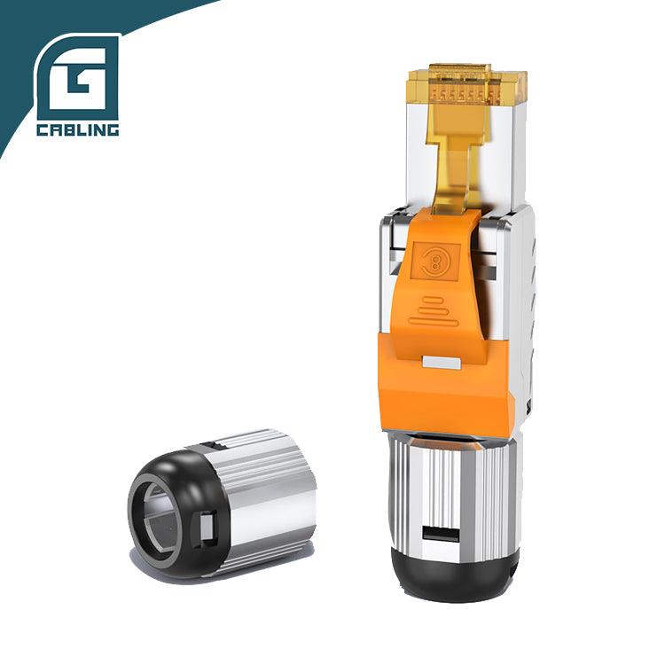 Gcabling Cat 8 rj45 toolless rj45 connector 8p8c rj45 ethernet Connector - Gcabling