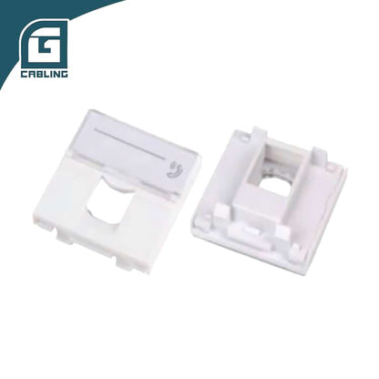 France type 1-gang face plate 80*80mm 