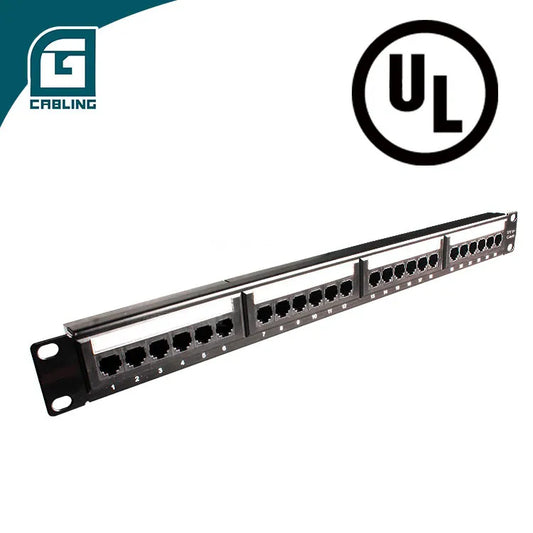  24  Port network patch panel CAT5e patch panel
