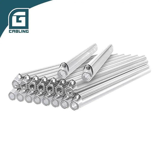 Gcabling 40mm 60mm fiber heat shrink sleeve with 1.0mm Stainless Steel Tube - Gcabling