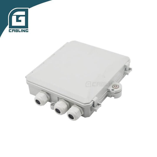 Gcabling 12 Core ABS Gray fiber optics termination box - Gcabling