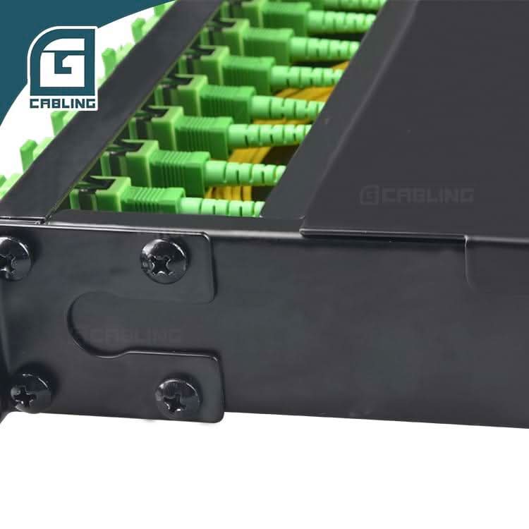 Gcabling 1x16 plc splitter 1U 19inch rack mounted plc splitter - Gcabling