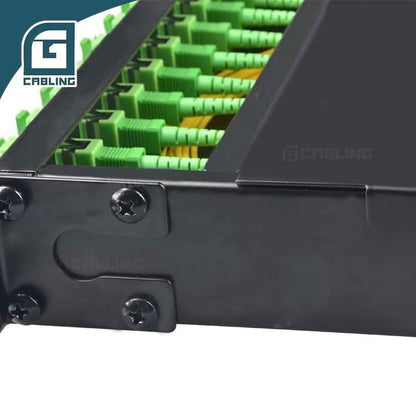 Gcabling 1x16 plc splitter 1U 19inch rack mounted plc splitter - Gcabling