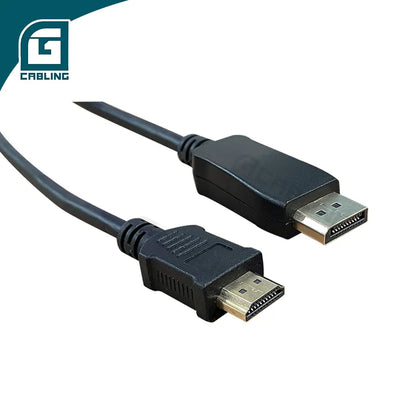 SALES Network Communication Pass Test DP to HDMI Cable DisplayPort 1.2 Male to HDMI 1.4 Male Cable 