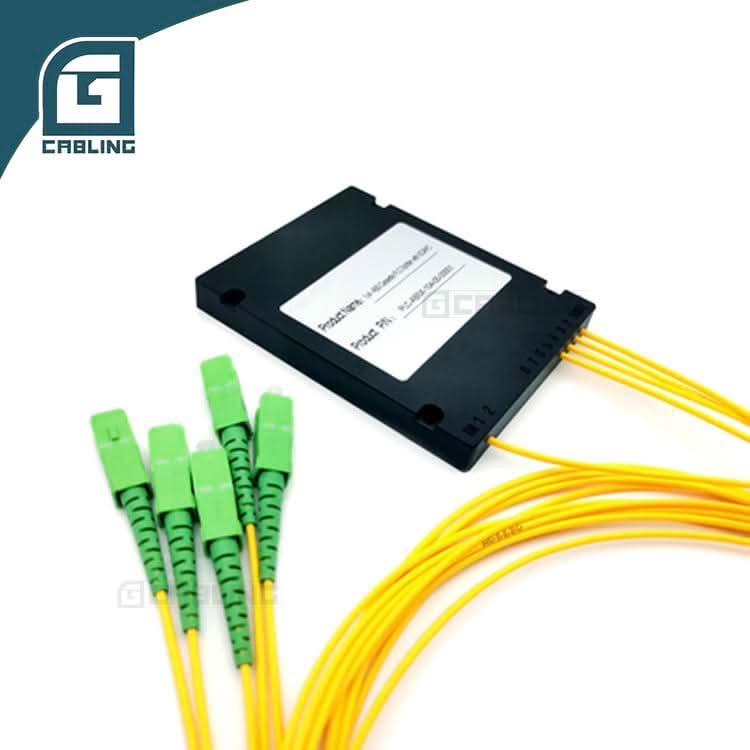 Gcabling plc splitter abs box 1/4 SC APC Metal LGX PLC Splitter - Gcabling