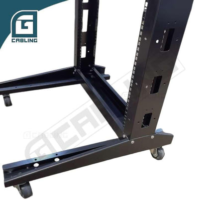 Gcabling 19 inch server rack shelves 33U 42U 600mm Width 2 Pole - Gcabling