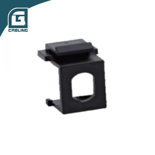 Gcabling RJ45 Keystone Jack Inserts for FC fiber adaptor white color - Gcabling