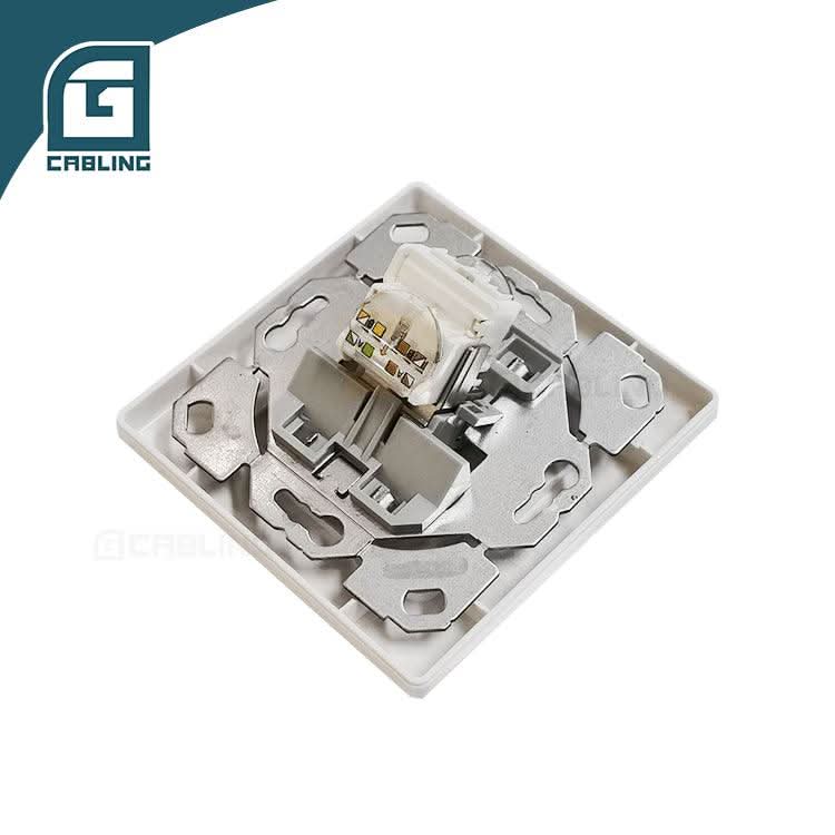 Dual flex outlet plate