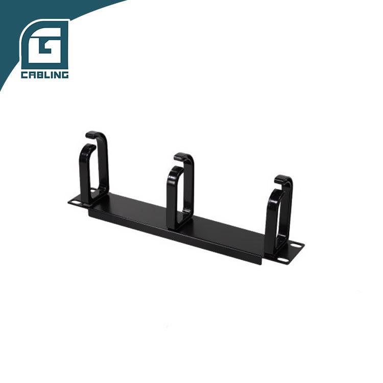 Gcabling cable manager 1u 10″ Horizontal with 3 Rings - Gcabling