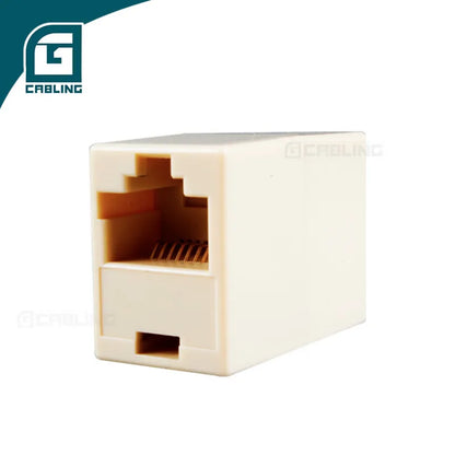 Gcabling  Cat5e RJ45 to RJ45 Adapter Unshielded White