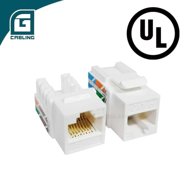 rj45 UTP keystone connectors 45° network keystone jack