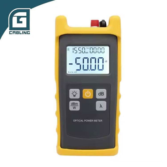 Gcabling fiber optic power meter for fiber certification - Gcabling
