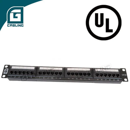 19inch  24  Port network patch panel CAT5e patch panel