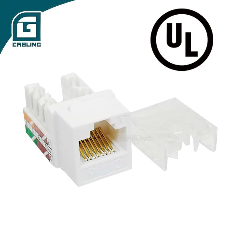 CAT6 keystone jack rj45 UTP keystone connectors 45° 