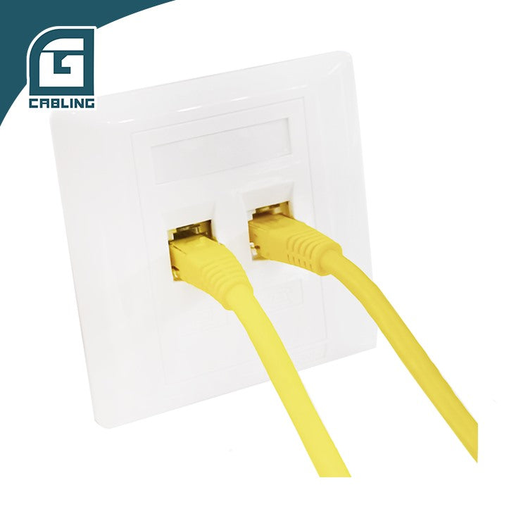  Face Plate 2port UK Type