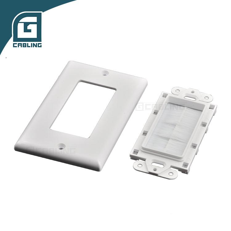 Gcabling Accessory for USA face plate with brush dimension 83mm - Gcabling
