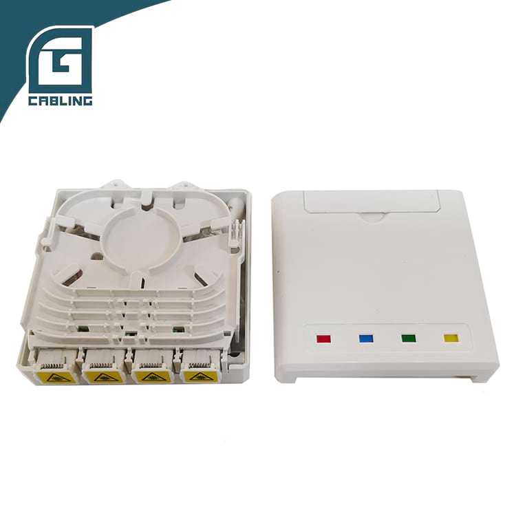 4 Port box fiber ABS Optical Box
