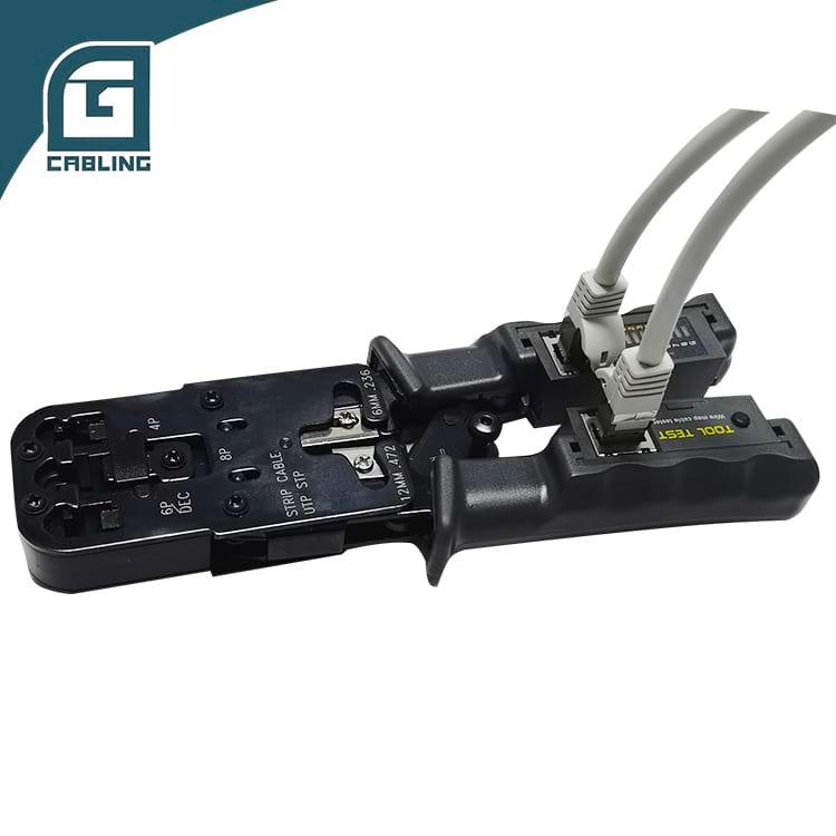 Gcabling Crimping tool with cable tester - Gcabling
