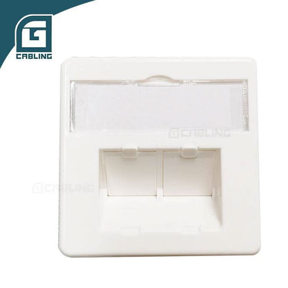 dual port face plate