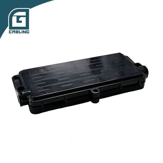 Gcabling Max Capacity 12 core 1-in 1-out ABS fiber joint closure box - Gcabling