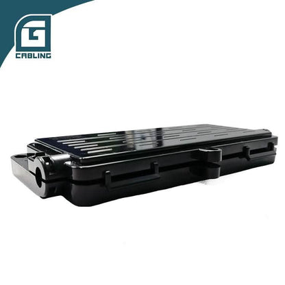 Gcabling Max Capacity 12 core 1-in 1-out ABS fiber joint closure box - Gcabling