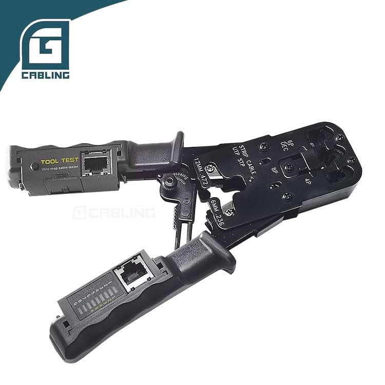 Gcabling Crimping tool with cable tester - Gcabling