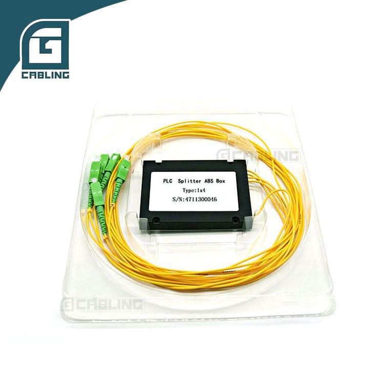 Gcabling plc splitter abs box 1/4 SC APC Metal LGX PLC Splitter - Gcabling