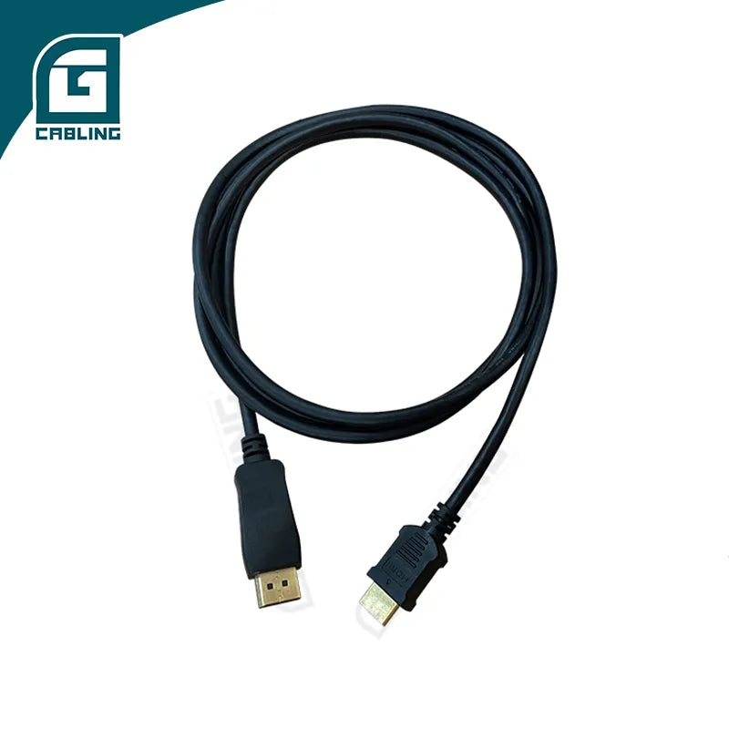 SALES Network Communication Pass Test DP to HDMI Cable DisplayPort 1.2 Male to HDMI