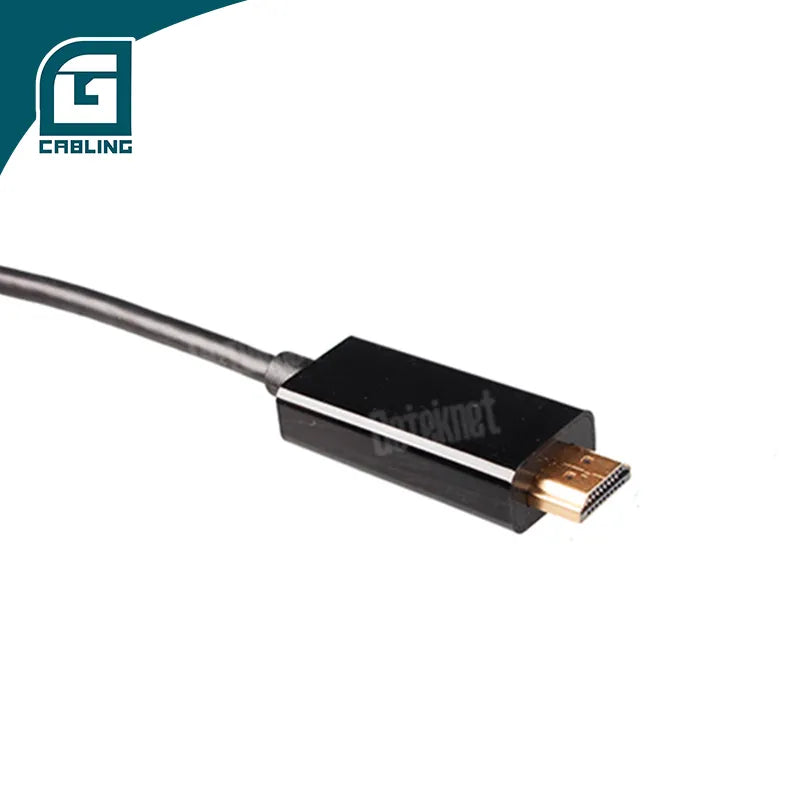 Gcabling Network Communication Pass Test Male to Male Type C to HDMI2.0 Cable 32AWG