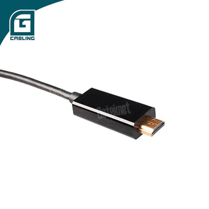 Gcabling Network Communication Pass Test Male to Male Type C to HDMI2.0 Cable 32AWG
