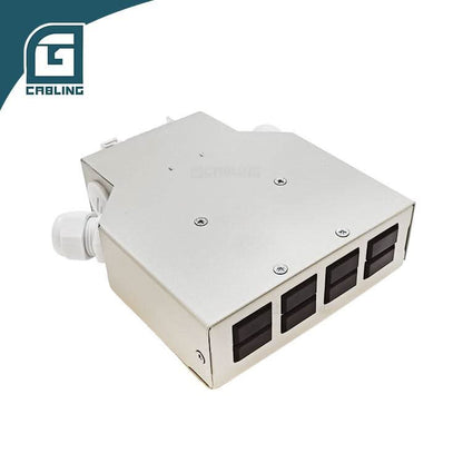 Gcabling fiber patch panel 8 port for SC Simplex Fiber Box DIN Type - Gcabling
