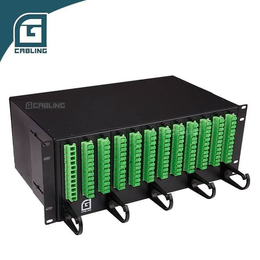 Gcabling 4u fiber patch panel 19inch 144 Core for SC Simplex Rack ODF - Gcabling