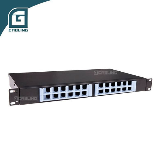 Gcabling 1u fiber optic patch panel 24 Port 19″ Rack sc fiber patch panel - Gcabling