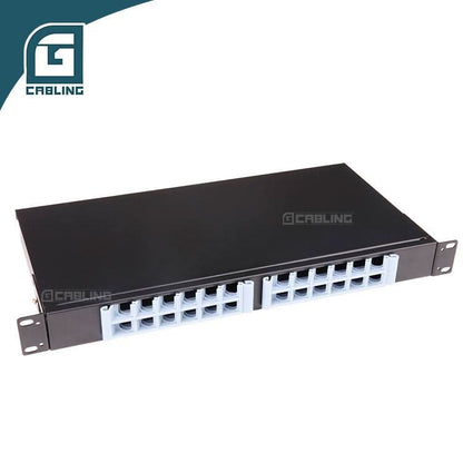 Gcabling 1u fiber optic patch panel 24 Port 19″ Rack sc fiber patch panel - Gcabling