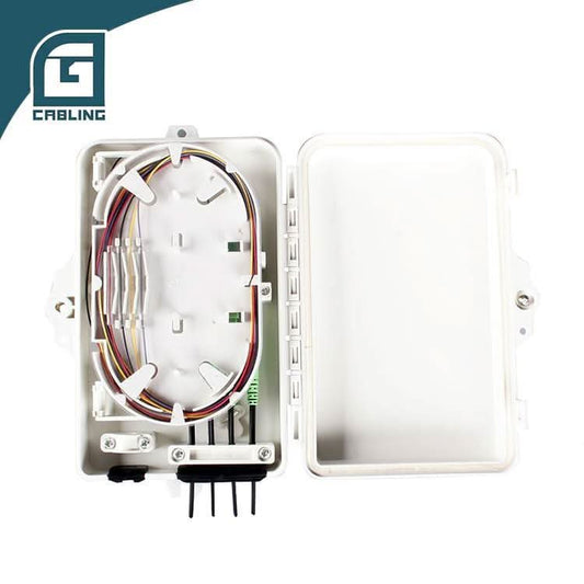 Gcabling 6 Core IP55 fiber optic box ABS 1 in 6 out cajas nap - Gcabling