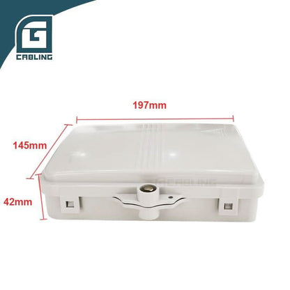 Gcabling 6 Core IP55 fiber optic box ABS 1 in 6 out cajas nap - Gcabling