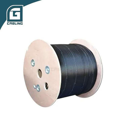 Gcabling service drop cable aerial fiber drop cable 2fiber with message price per kilometer - Gcabling